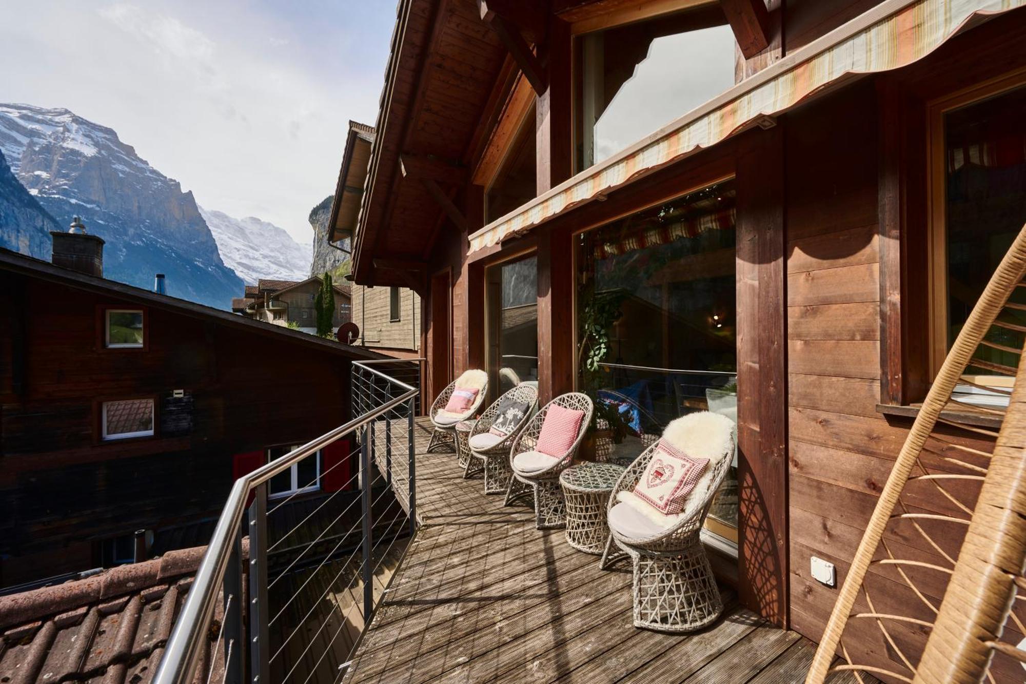Chalet Лаутербруннен Экстерьер фото